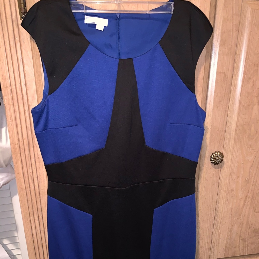 Black and Blue Dress